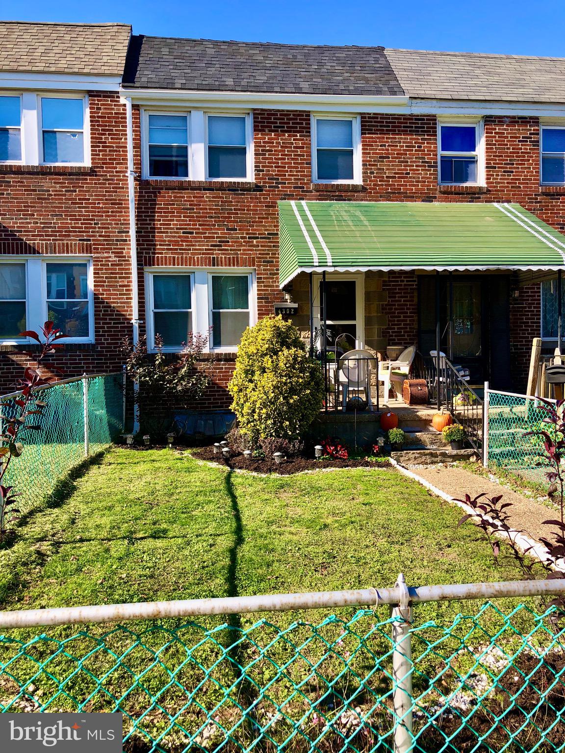 4302 Cortez Road Baltimore, MD 21225 - Photo 4 of 29 Fenced landscaped front yard
