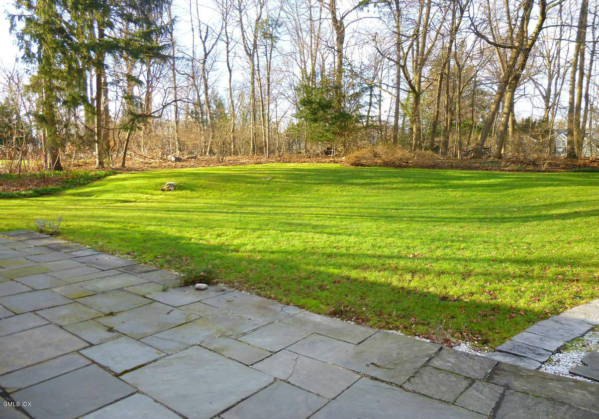 101 Indian Head Road Riverside, CT 06878 - Photo 3 of 6 back yard from back of houise