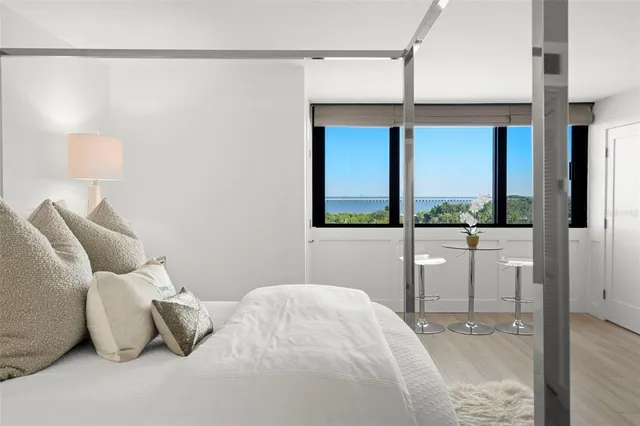 a room with furniture and window