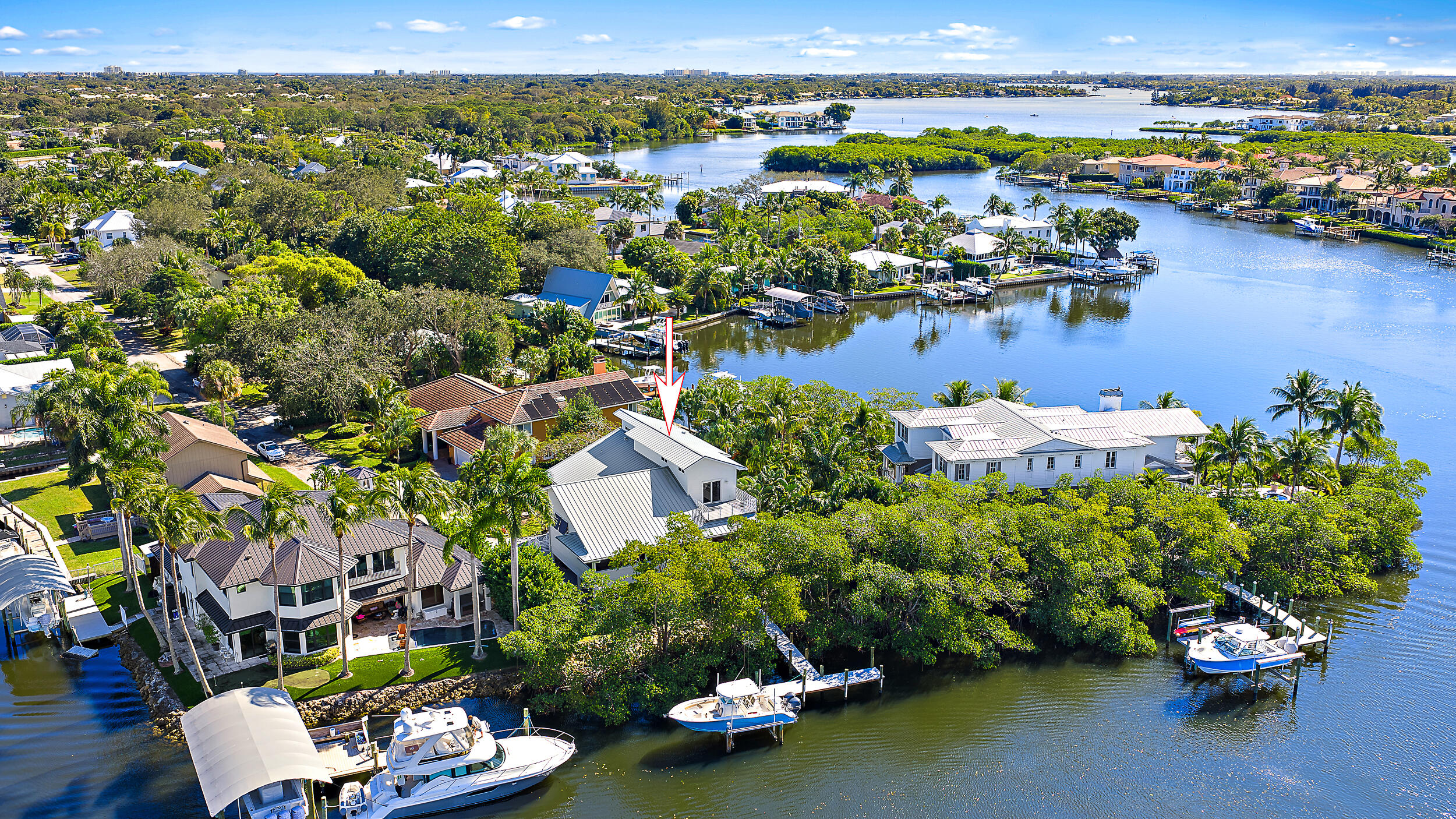 9176 Southeast River Terrace Jupiter, FL 33469 - Photo 5 of 38 Aerial
