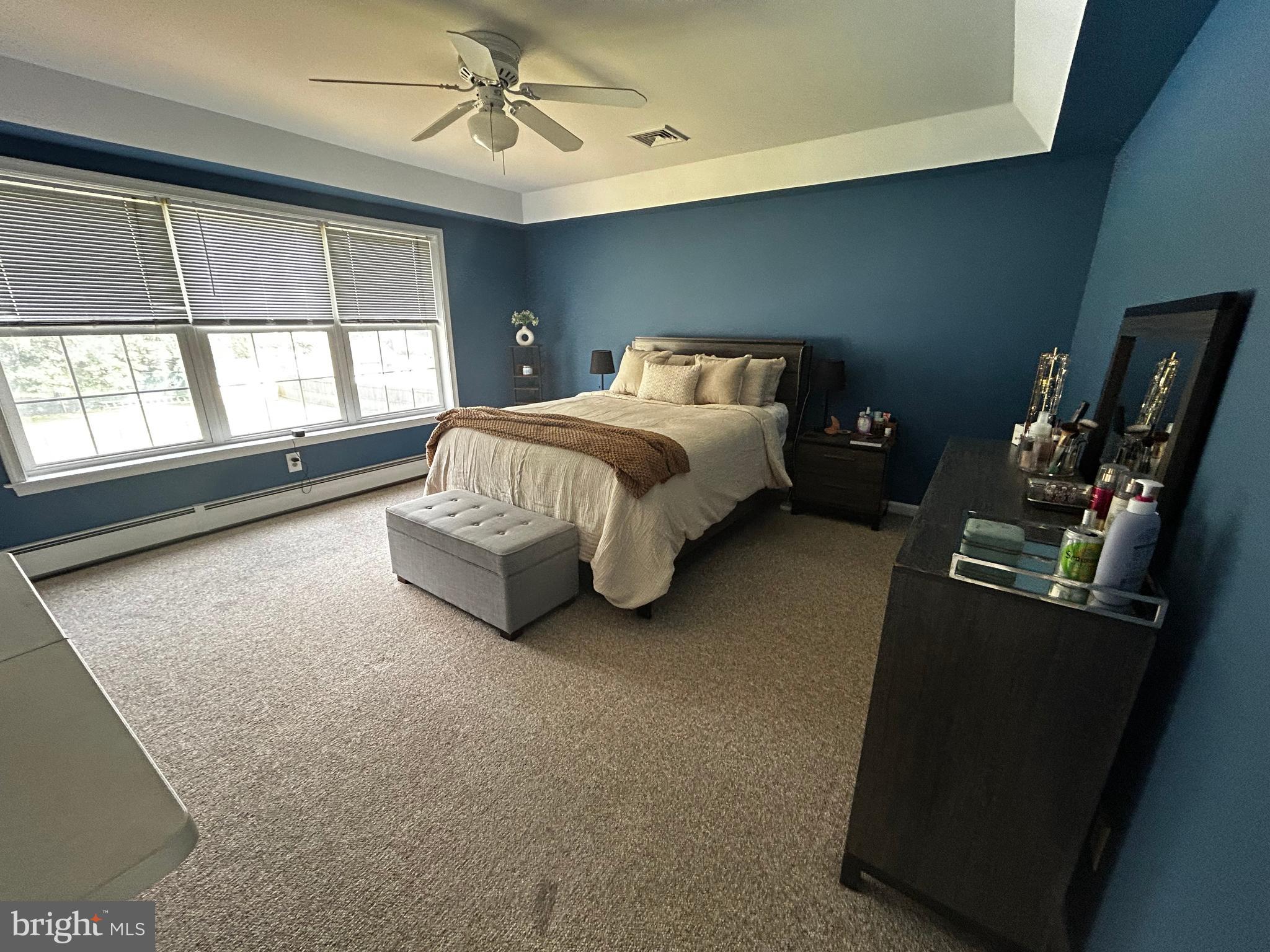 2499 Trewigtown Road Colmar, PA 18915 - Photo 30 of 48 Generous Sized Main Bedroom w/ Triple Windows