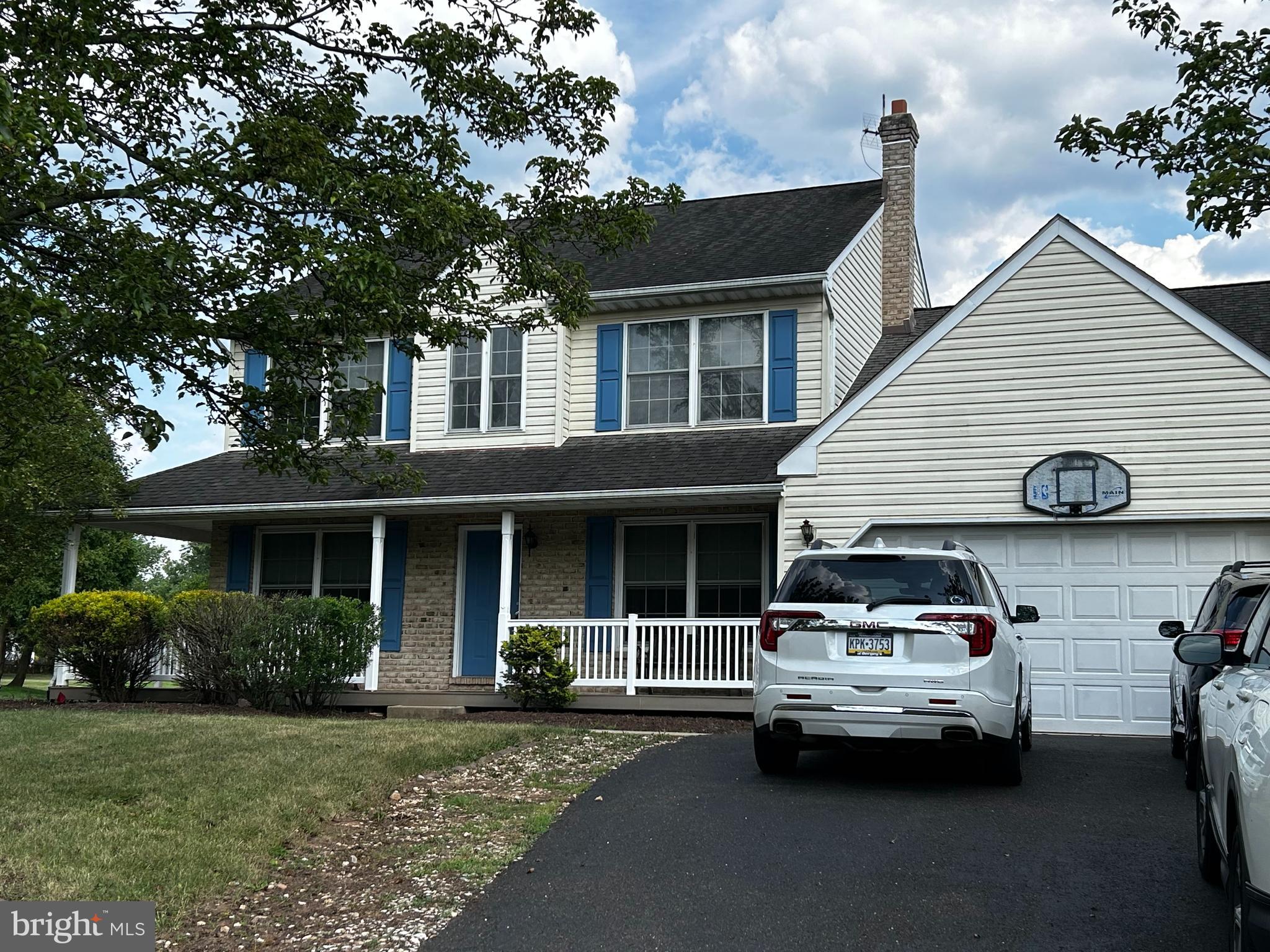 2499 Trewigtown Road Colmar, PA 18915 - Photo 3 of 48 Front Exterior, home complete with covered porch