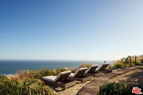 a terrace with outdoor seating