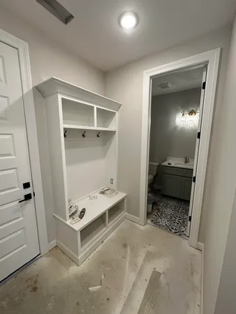 a view of walk in closet