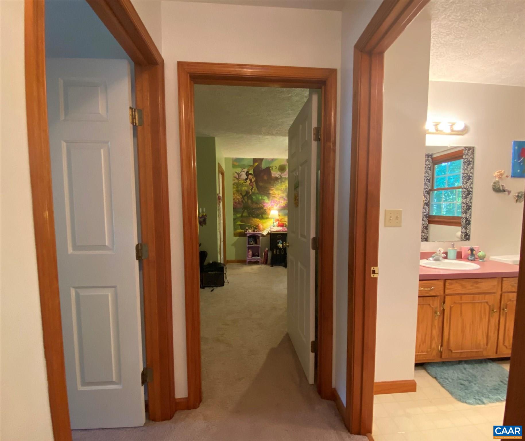 11 Stonefield Road Palmyra, VA 22963 - Photo 18 of 27 a view of a hallway with dining area and closet