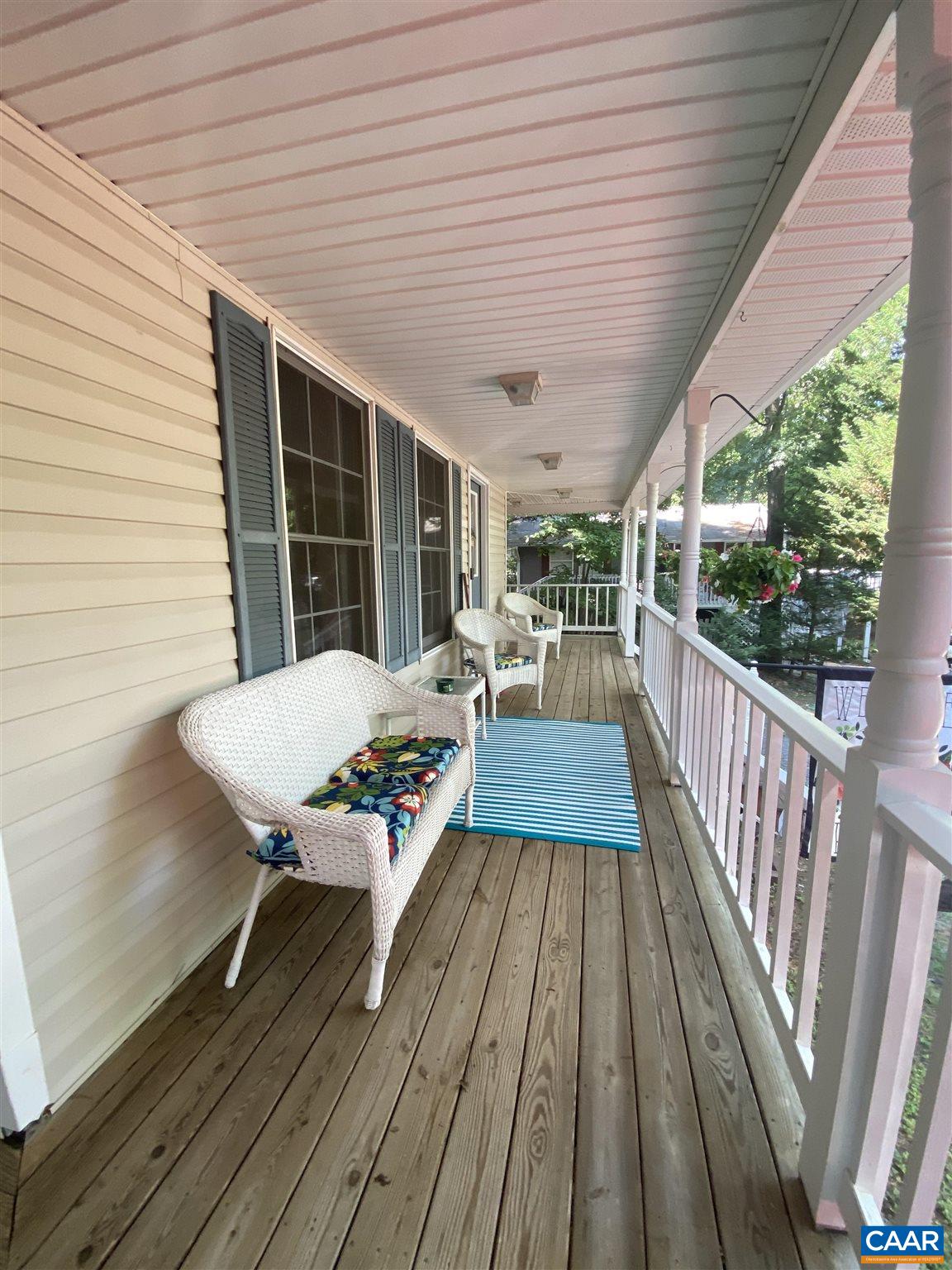 11 Stonefield Road Palmyra, VA 22963 - Photo 2 of 27 a view of a chairs on the roof deck