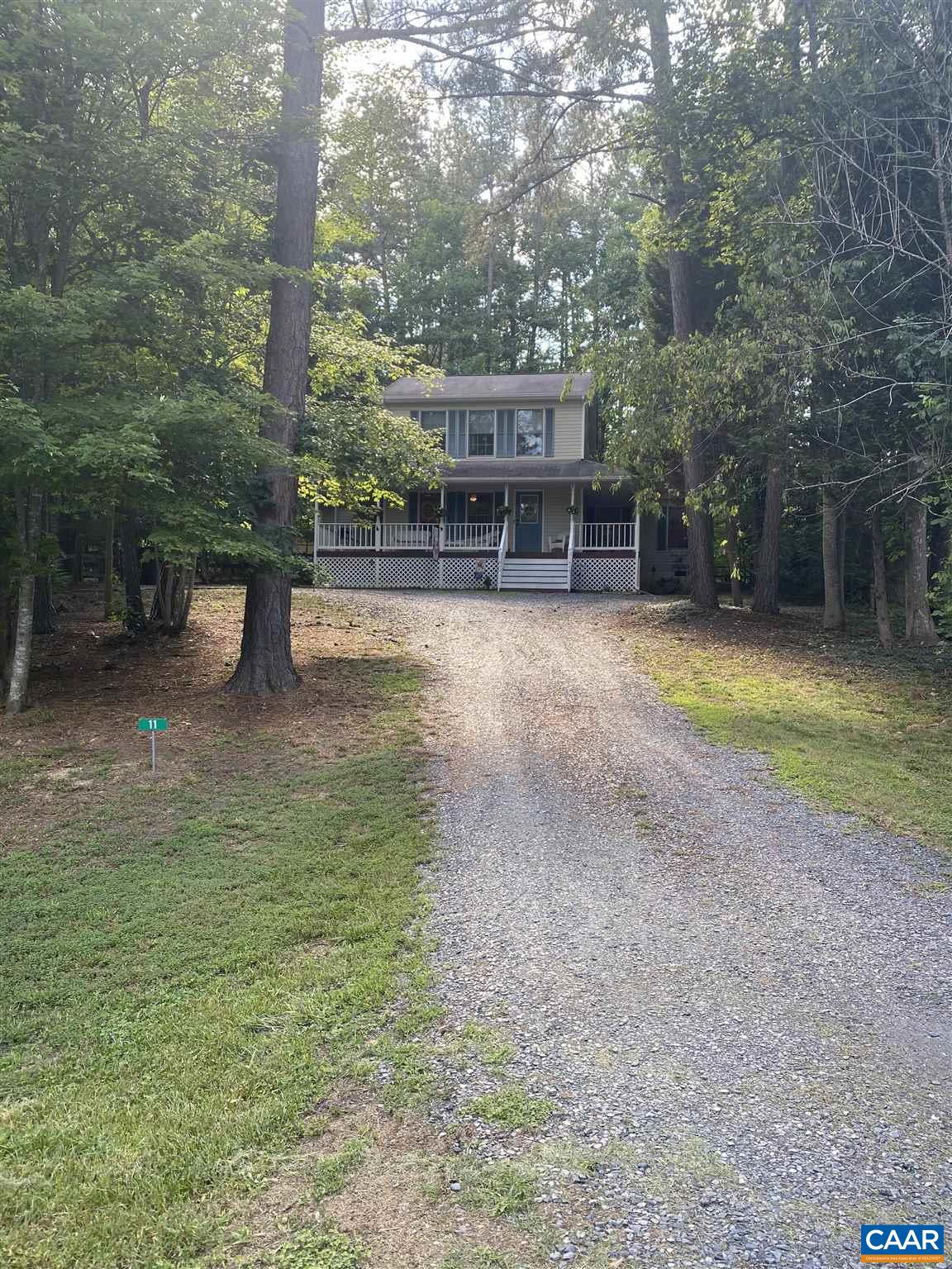 11 Stonefield Road Palmyra, VA 22963 - Photo 27 of 27 a view of a house with a yard and sitting area