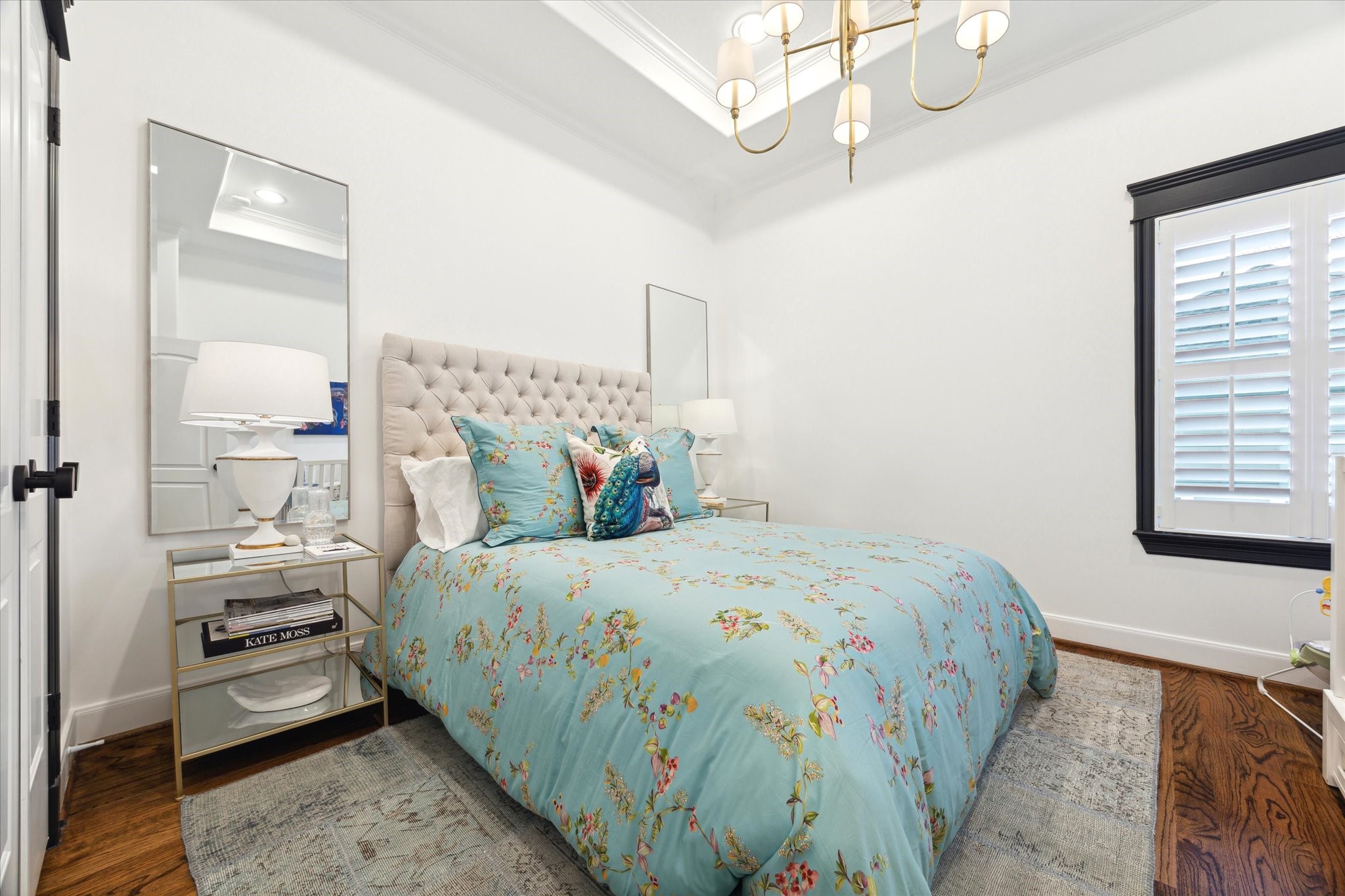 606 Rutland Street Houston, TX 77007 - Photo 36 of 48 One of the secondary bedrooms on the second floor. There is ample room for a queen or king size bed and side tables.