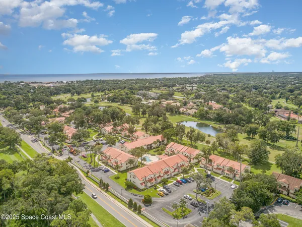 a view of a lake with a mountain