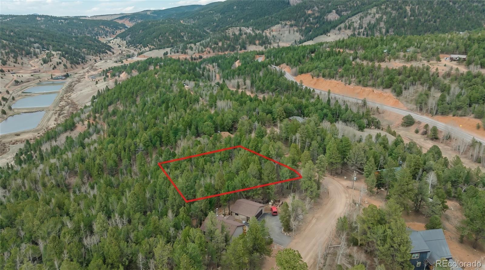 881 Timber Ridge Road Divide, CO 80814 - Photo 6 of 13 an aerial view of forest