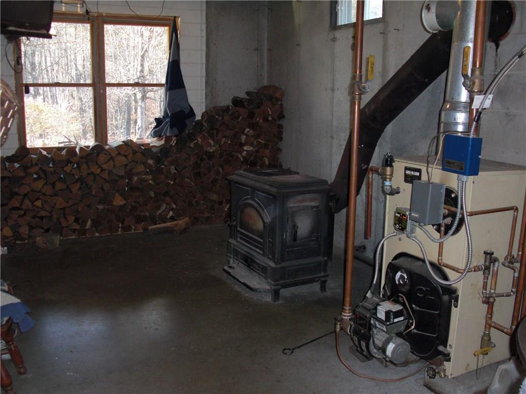 263 Porterfield Road Porter, ME 04068 - Photo 22 of 31 Forced hot water and wood stove for...