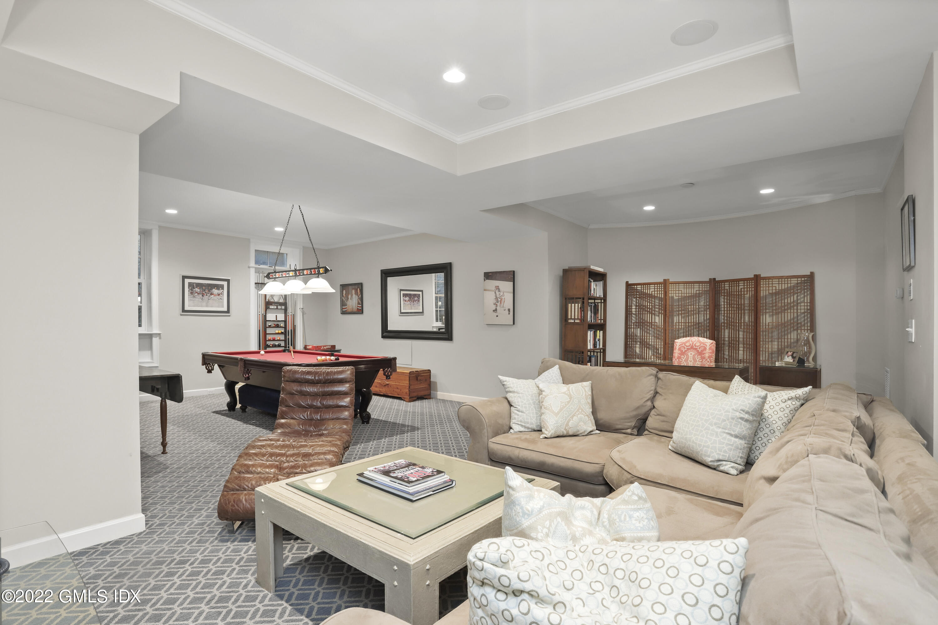 22 Glen Road Greenwich, CT 06830 - Photo 26 of 30 a living room with furniture and wooden floor