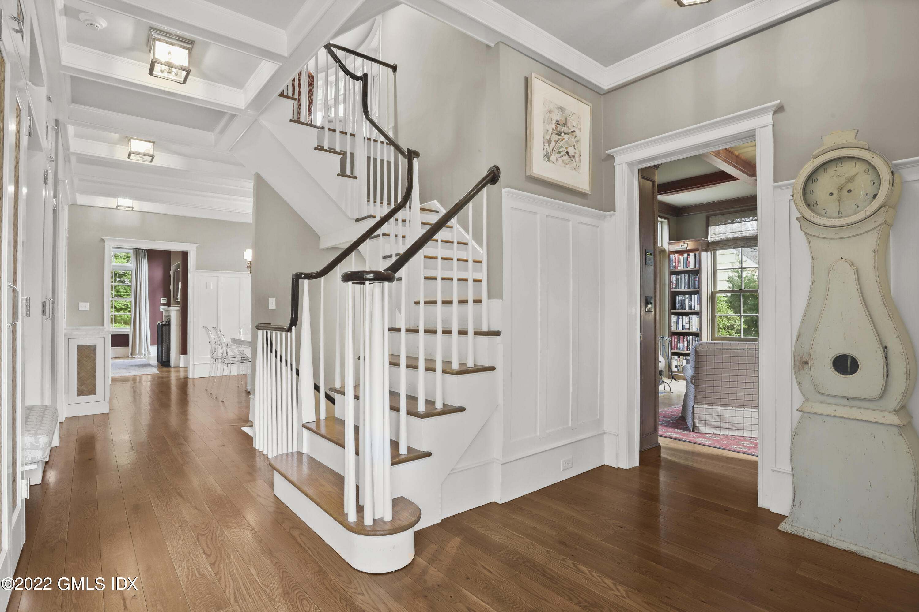 22 Glen Road Greenwich, CT 06830 - Photo 7 of 30 a view of entryway with wooden floor