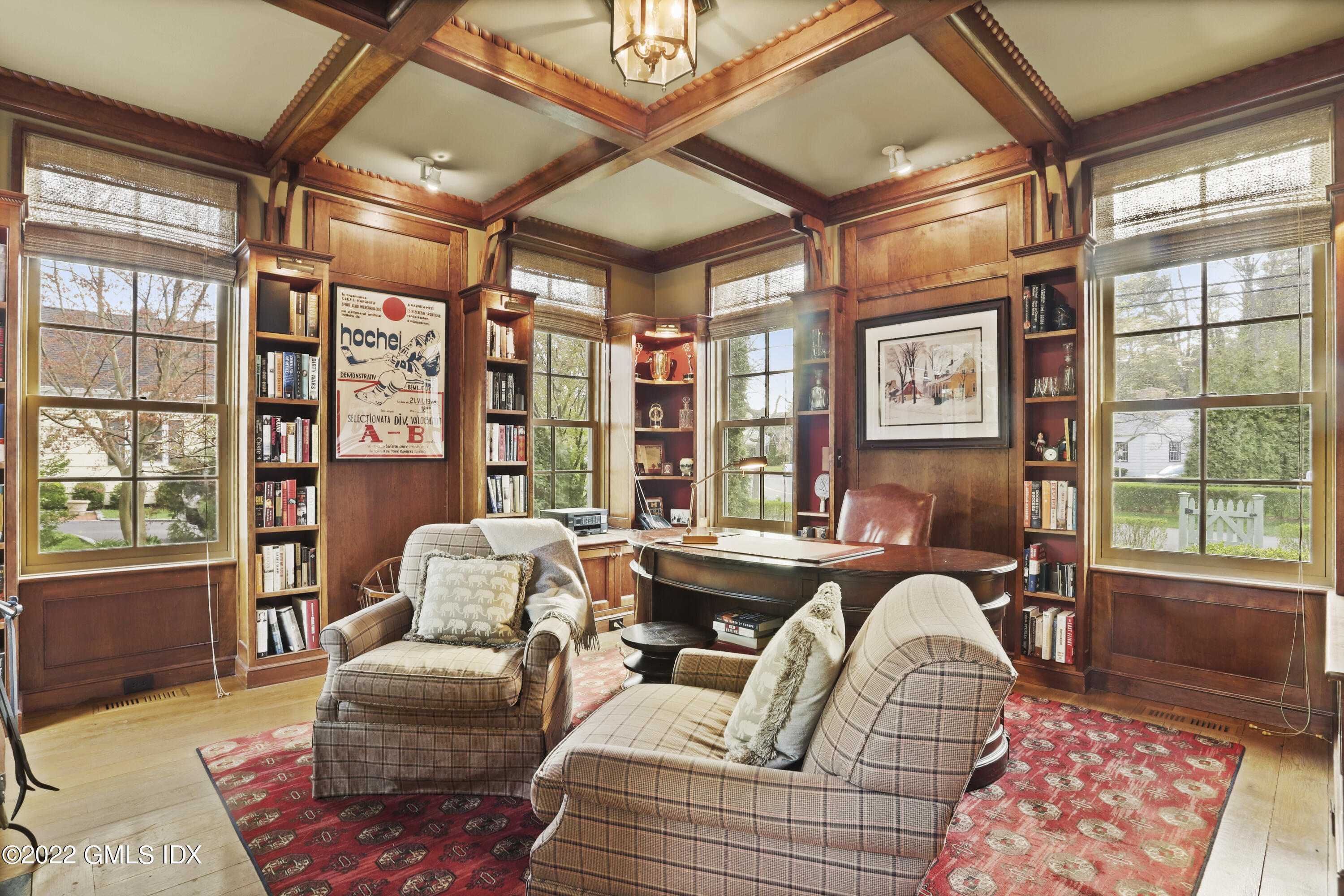 22 Glen Road Greenwich, CT 06830 - Photo 10 of 30 a living room with furniture and a large window