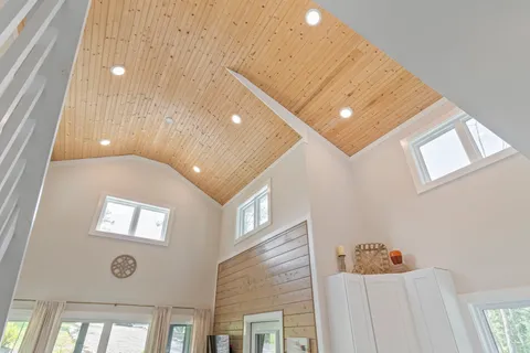 a close view of a sink