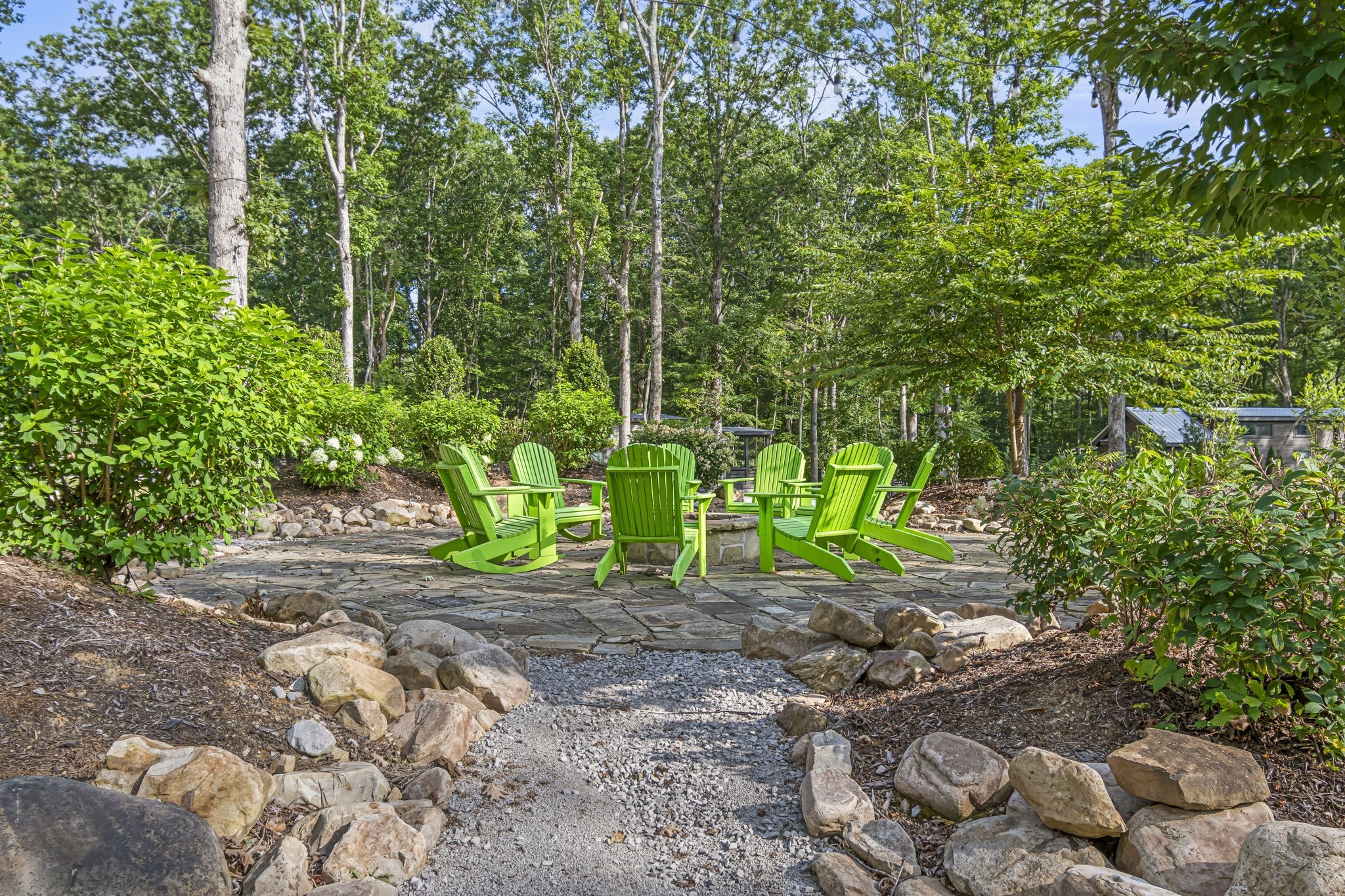 232 Waters Edge Way Tracy City, TN 37387 - Photo 47 of 63 a view of a garden with trees