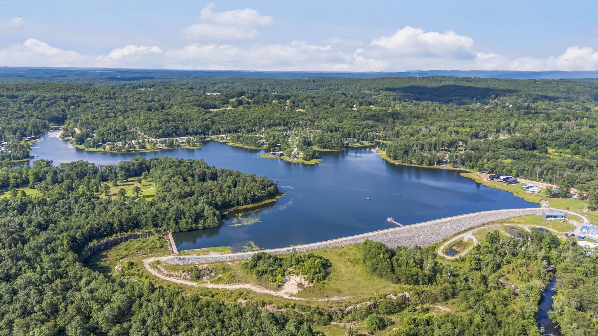 232 Waters Edge Way Tracy City, TN 37387 - Photo 60 of 63 a view of a lake in middle of the town