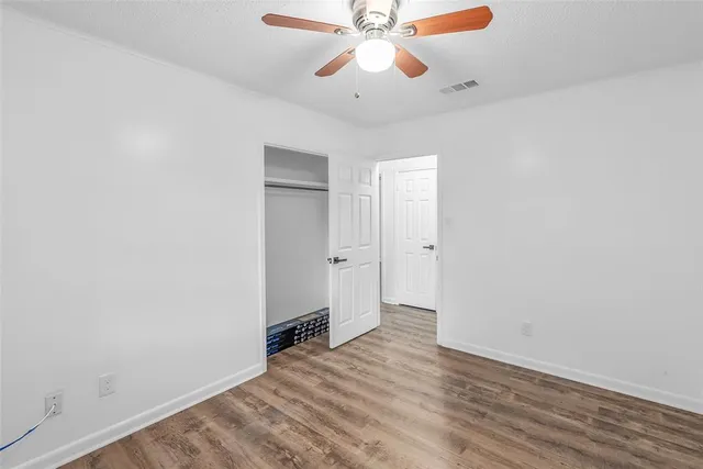 wooden floor in an empty room