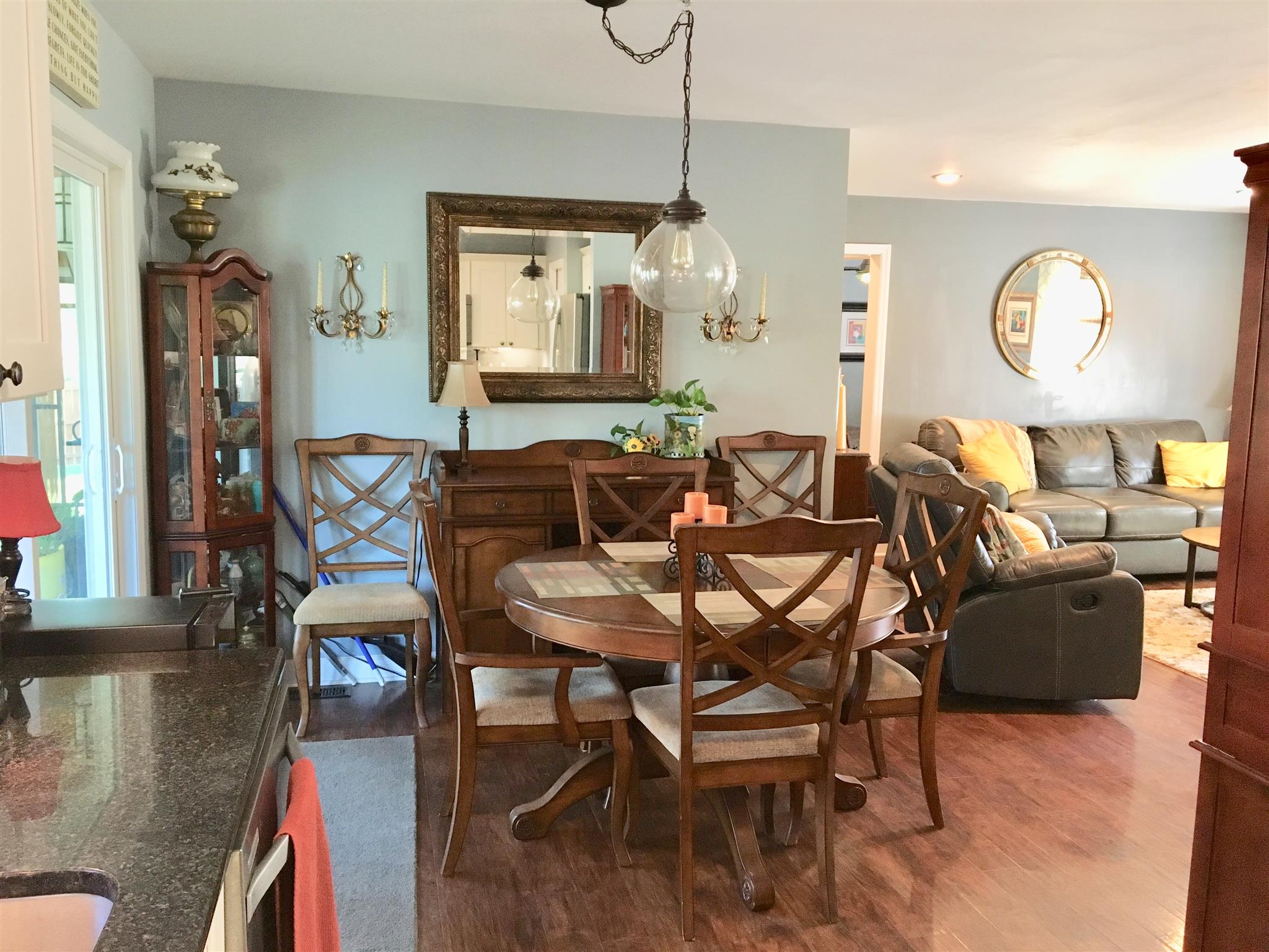 81 Rye Street McEwen, TN 37101 - Photo 4 of 16 Dining room with double glass doors overlooking pond.