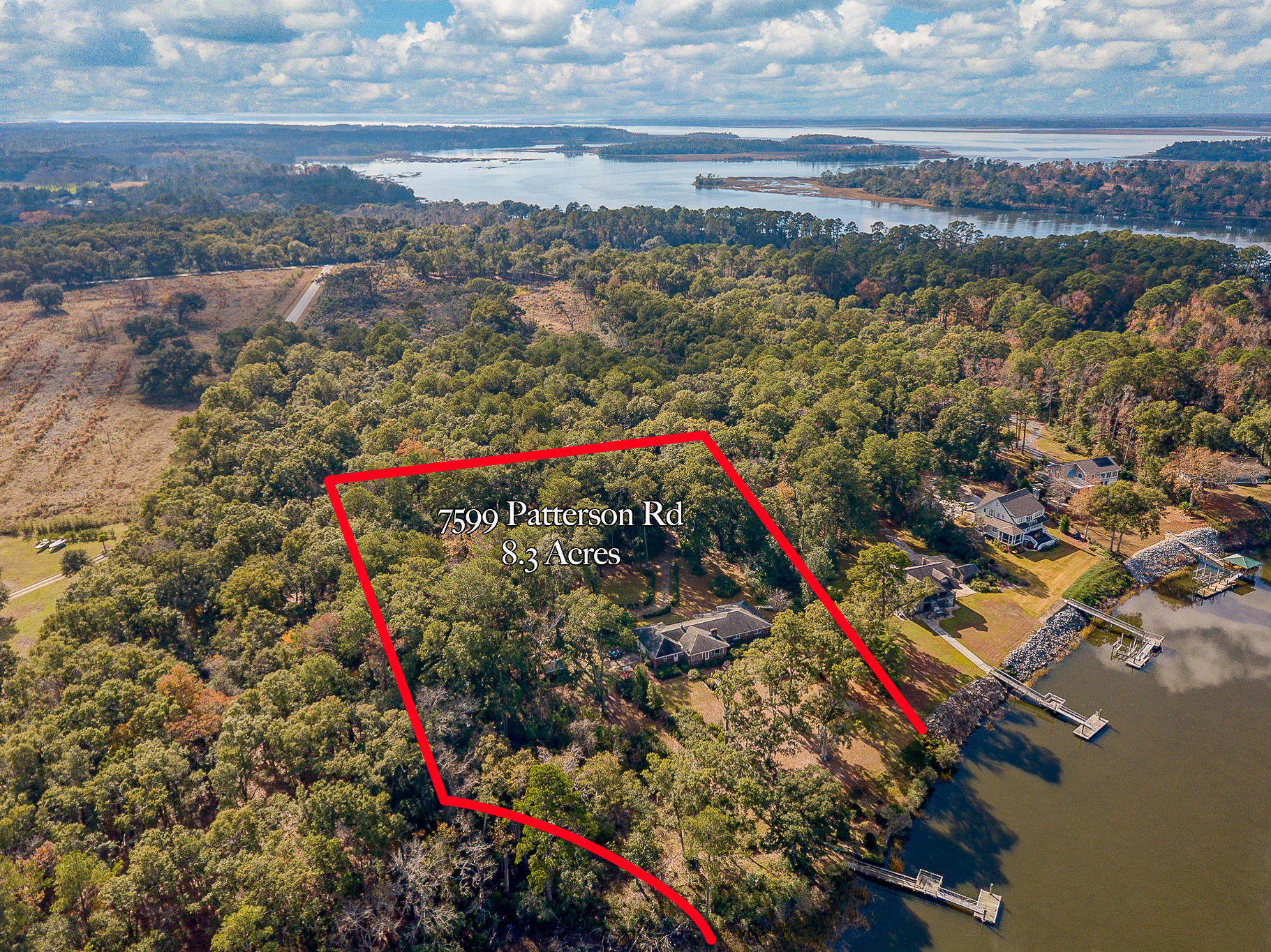 7599 Patterson Road Beaufort, SC 29906 - Photo 17 of 56 Aerial