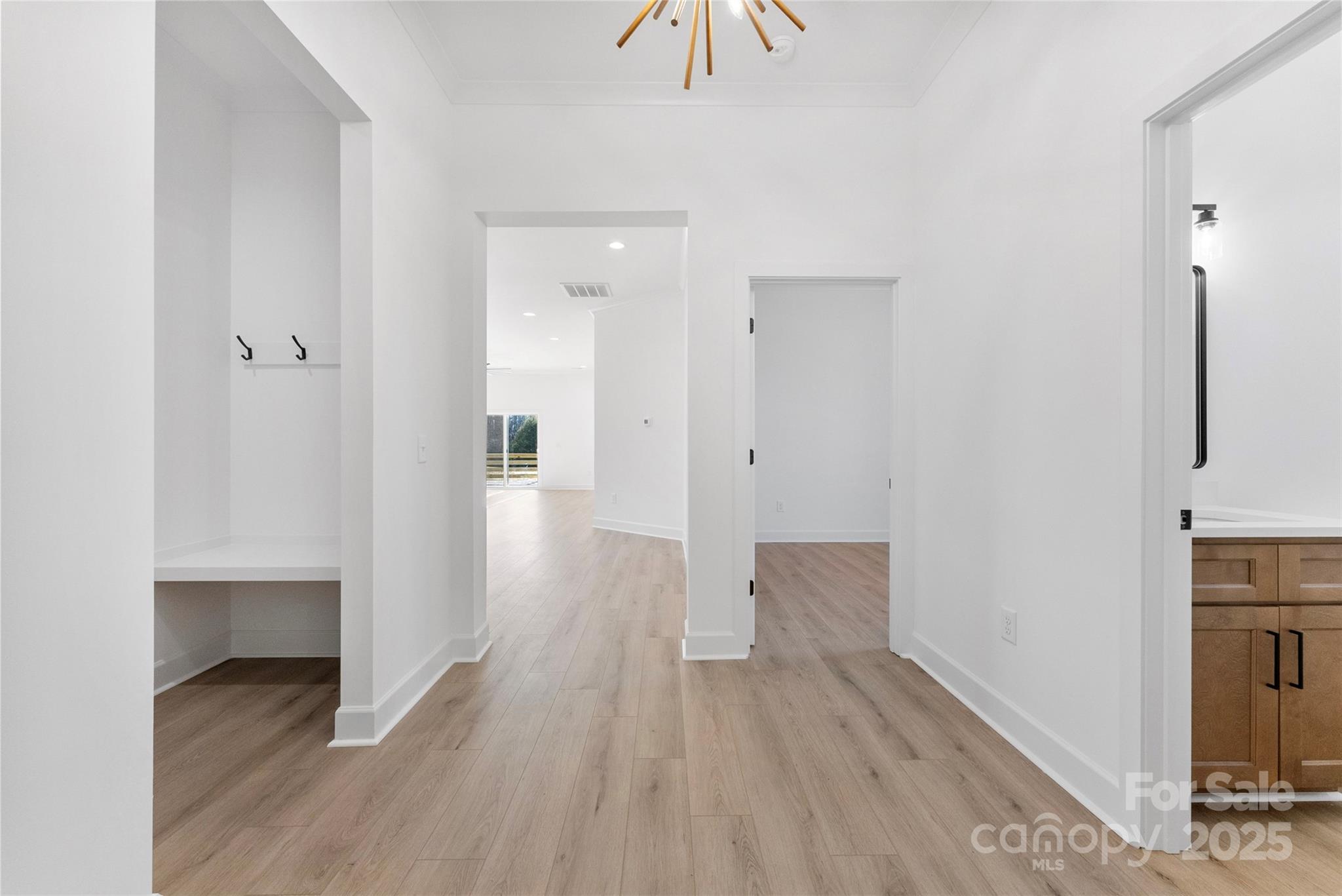 4005 Miller Road Salisbury, NC 28147 - Photo 3 of 46 a view of hallway with wooden floor