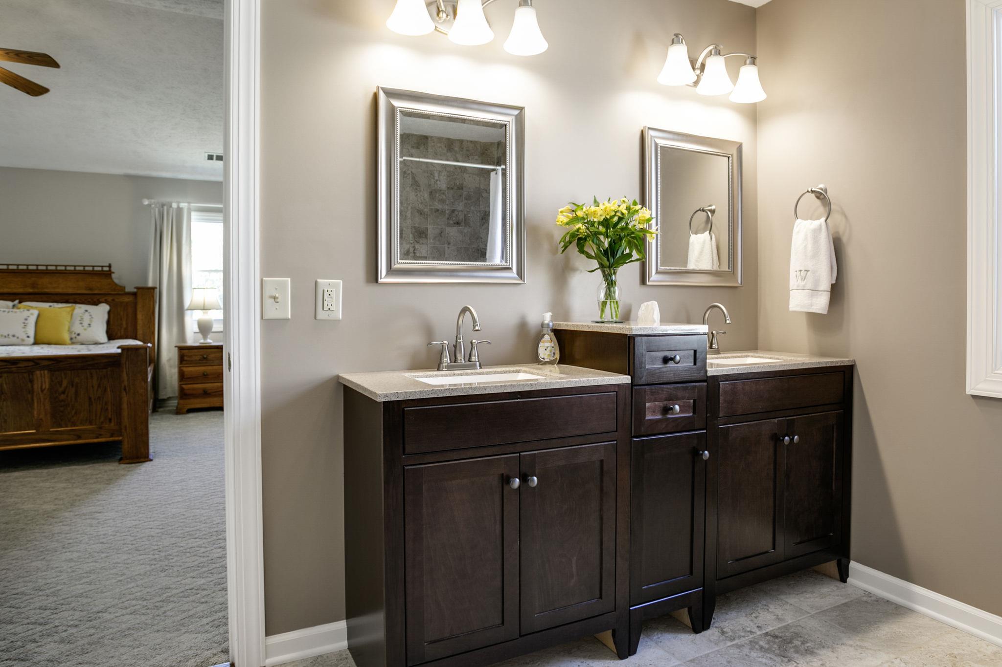 134 Roberts Road Portland, TN 37148 - Photo 22 of 28 NEW VANITIES, MIRRORS & LIGHTS IN REMODELED MASTER BATH