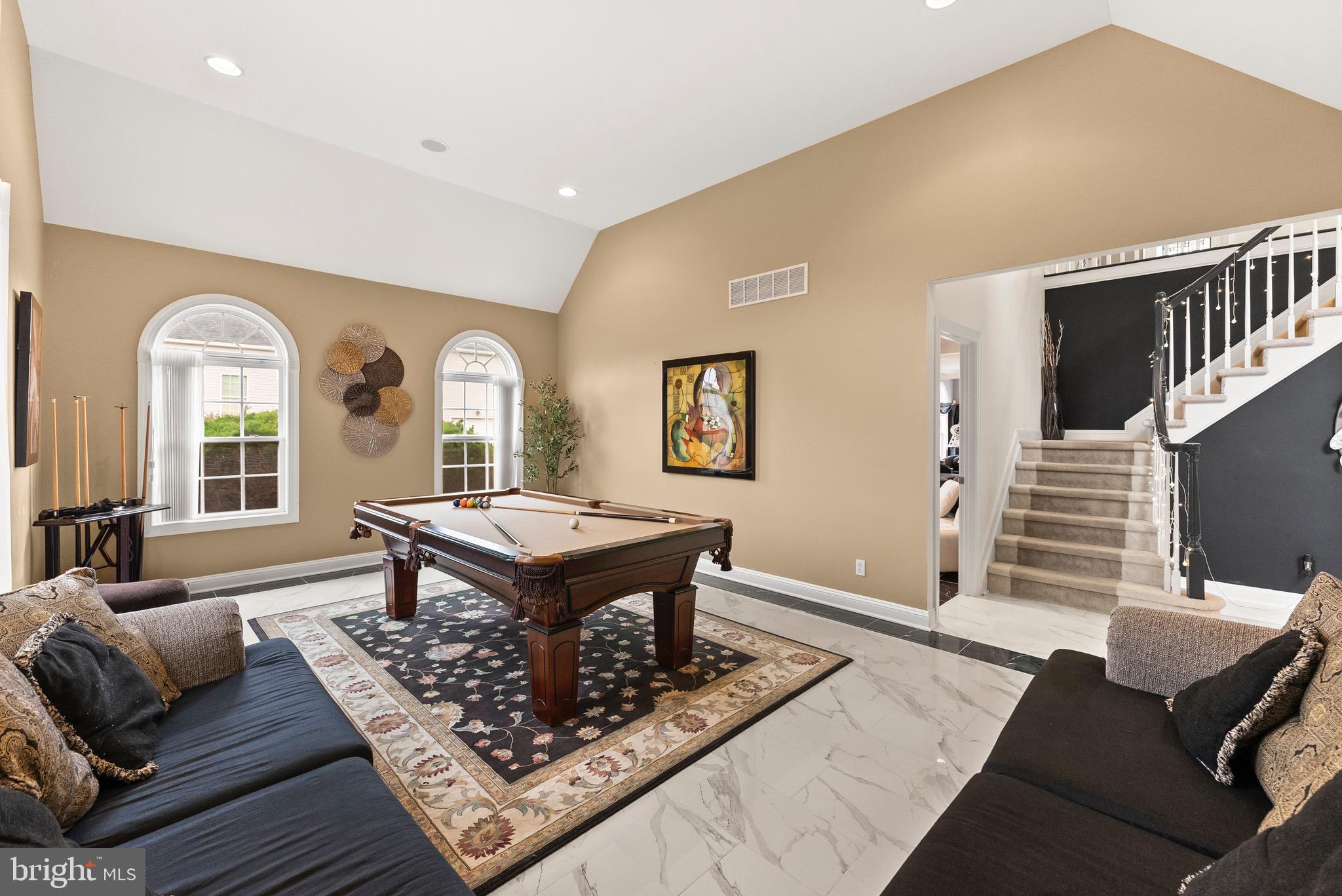 8 Sherwood Lane Columbus, NJ 08022 - Photo 30 of 85 a living room with furniture and a fireplace