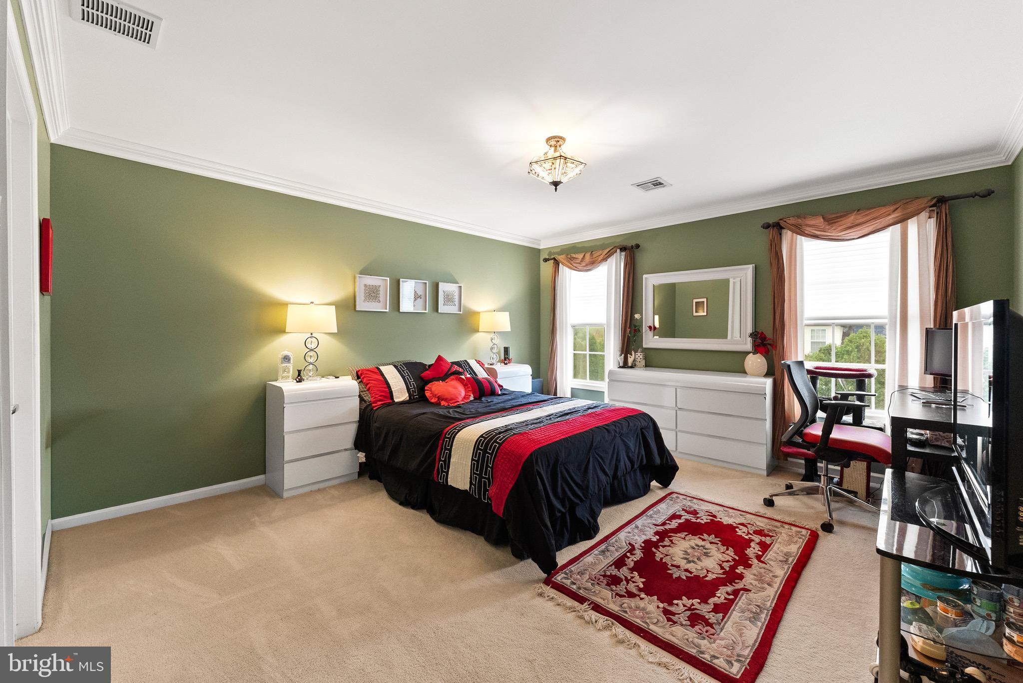 8 Sherwood Lane Columbus, NJ 08022 - Photo 60 of 85 a bed room with a bed window and a chair