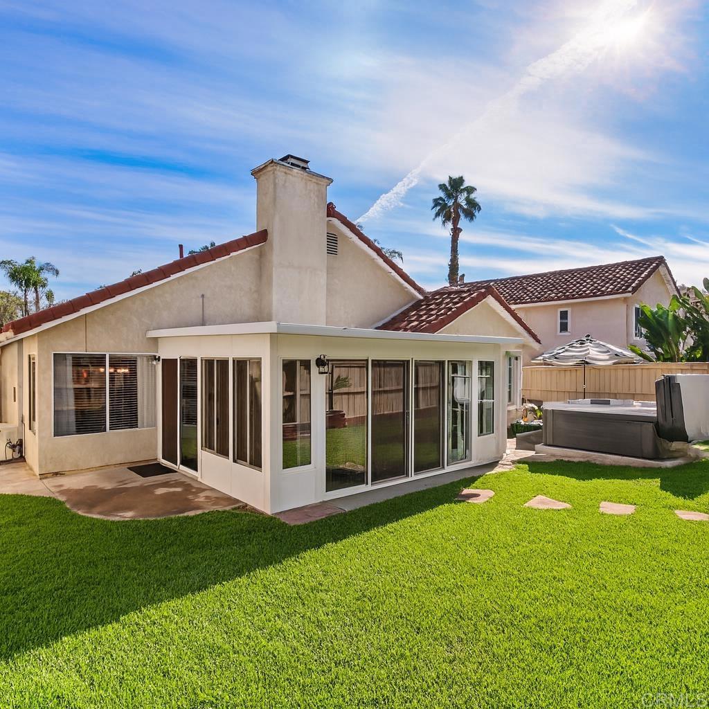 1745 Crystal Ridge Way Vista, CA 92081 - Photo 29 of 35 Vritually Enhanced Backyard