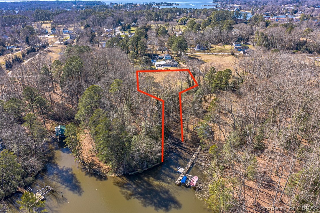 Lot 5 Virginia Road Irvington, VA 22480 - Photo 5 of 12 Lot lines in red are approximate. See plat for more accurate representation.