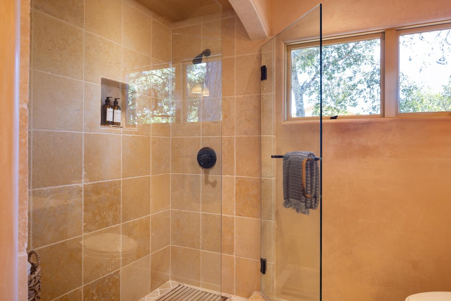 1318 Chamisal Way Pebble Beach, CA 93953 - Photo 14 of 24 a bathroom with a shower