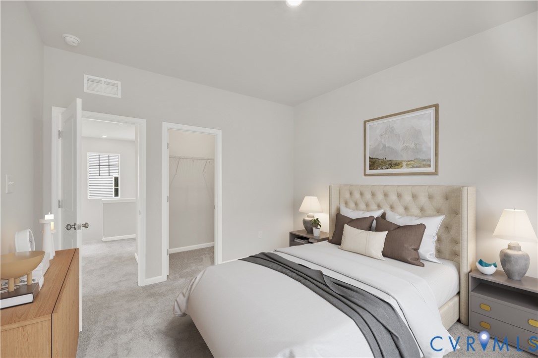 6454 Fennec Run Moseley, VA 23120 - Photo 9 of 23 a bedroom with bed and furniture