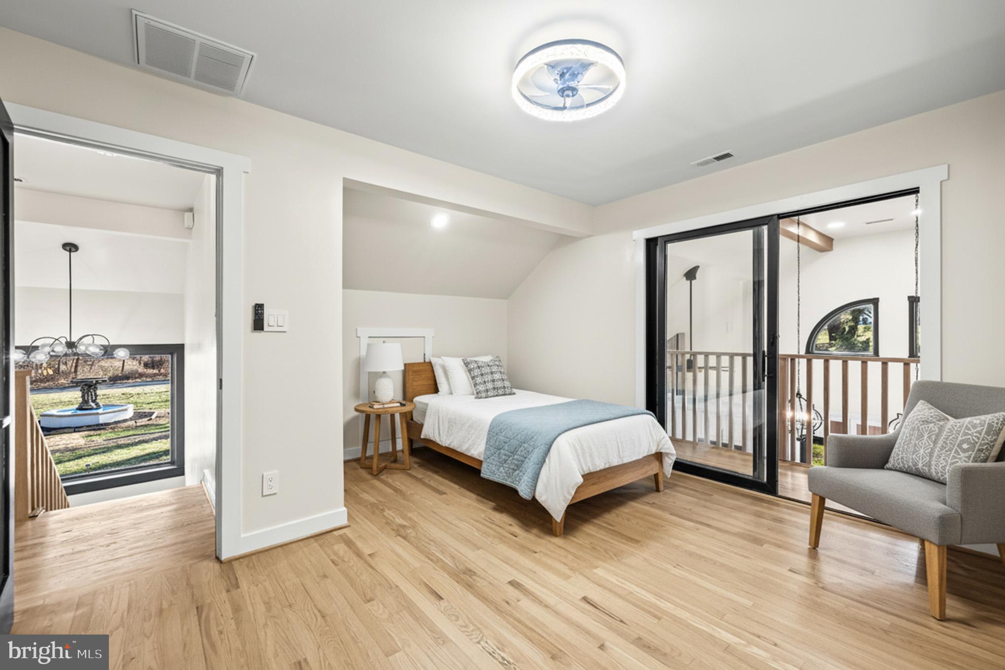 12206 Cleghorn Road Cockeysville, MD 21030 - Photo 40 of 84 a spacious bedroom with a bed and a window