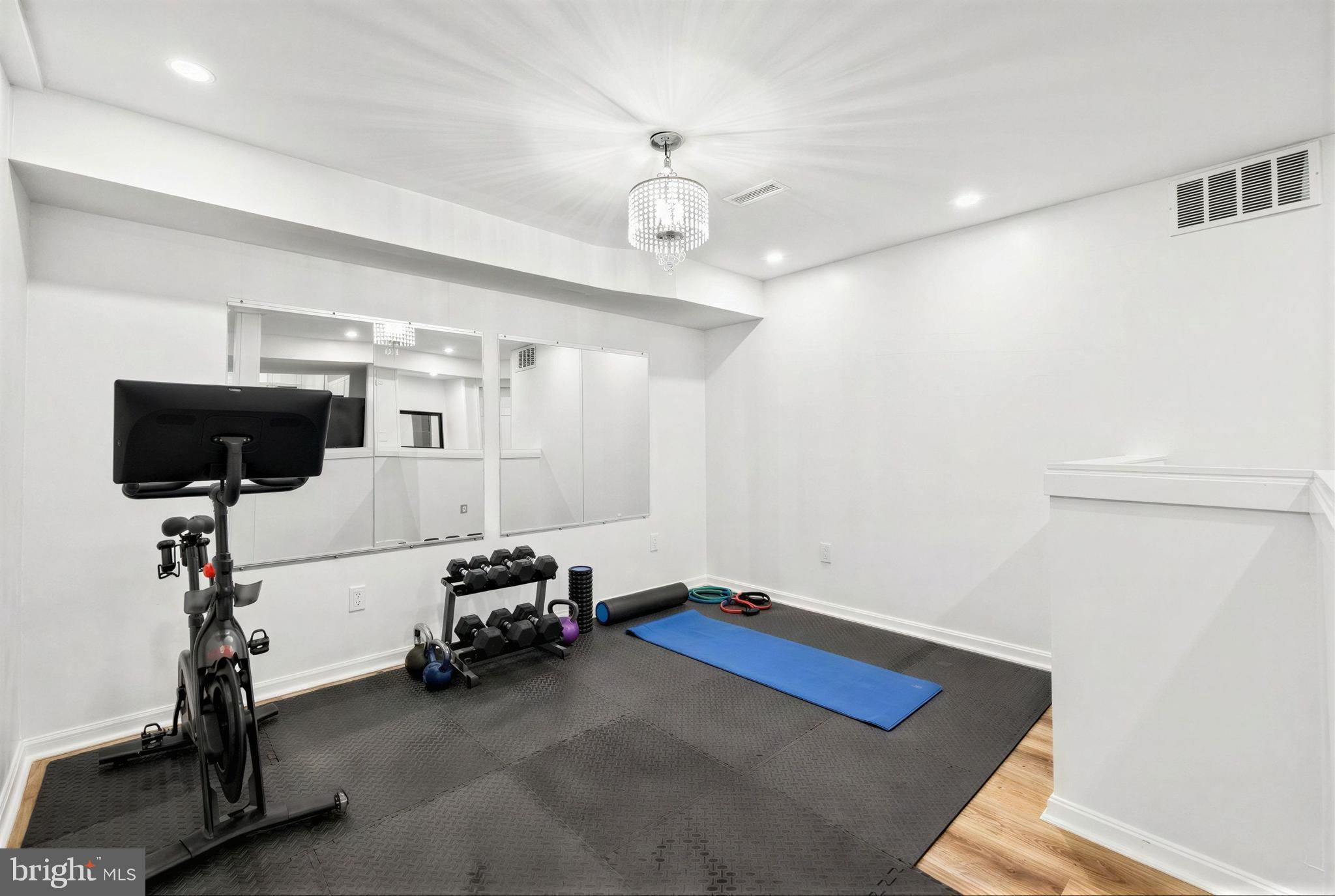 12206 Cleghorn Road Cockeysville, MD 21030 - Photo 51 of 84 Exercise Room with virtual staging