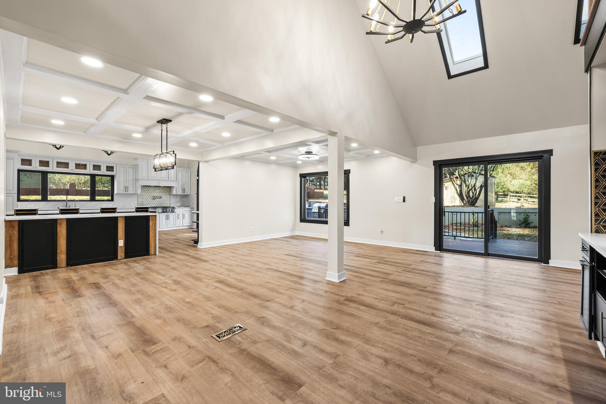 12206 Cleghorn Road Cockeysville, MD 21030 - Photo 6 of 76 a large kitchen with stainless steel appliances kitchen island a large counter top and oven