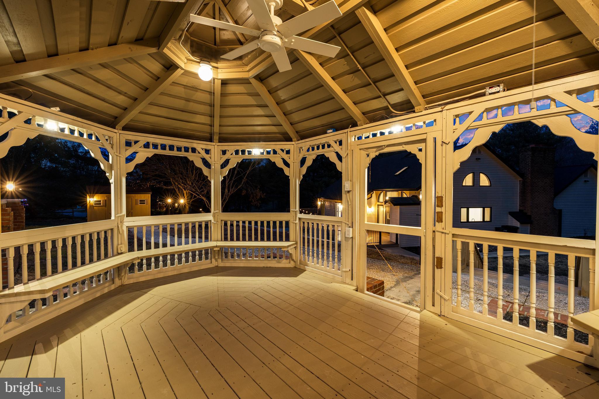 12206 Cleghorn Road Cockeysville, MD 21030 - Photo 74 of 84 a view of porch with a wooden deck