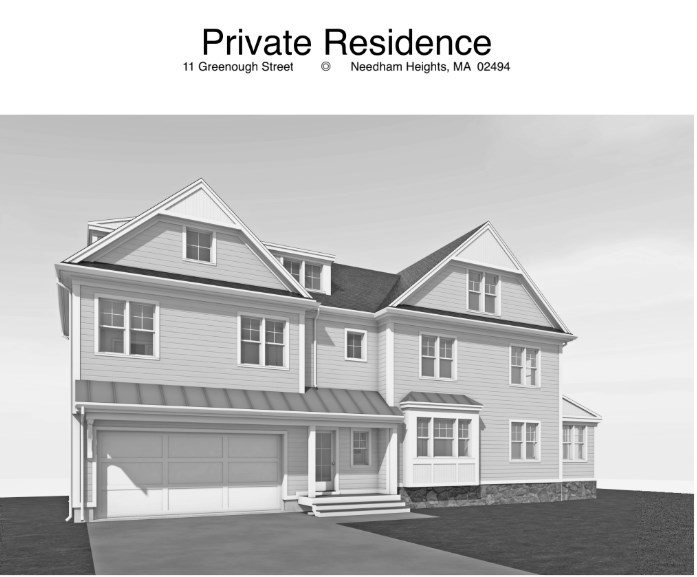 a black and white photo of a house