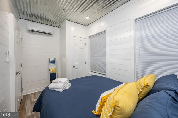 a view of a bedroom