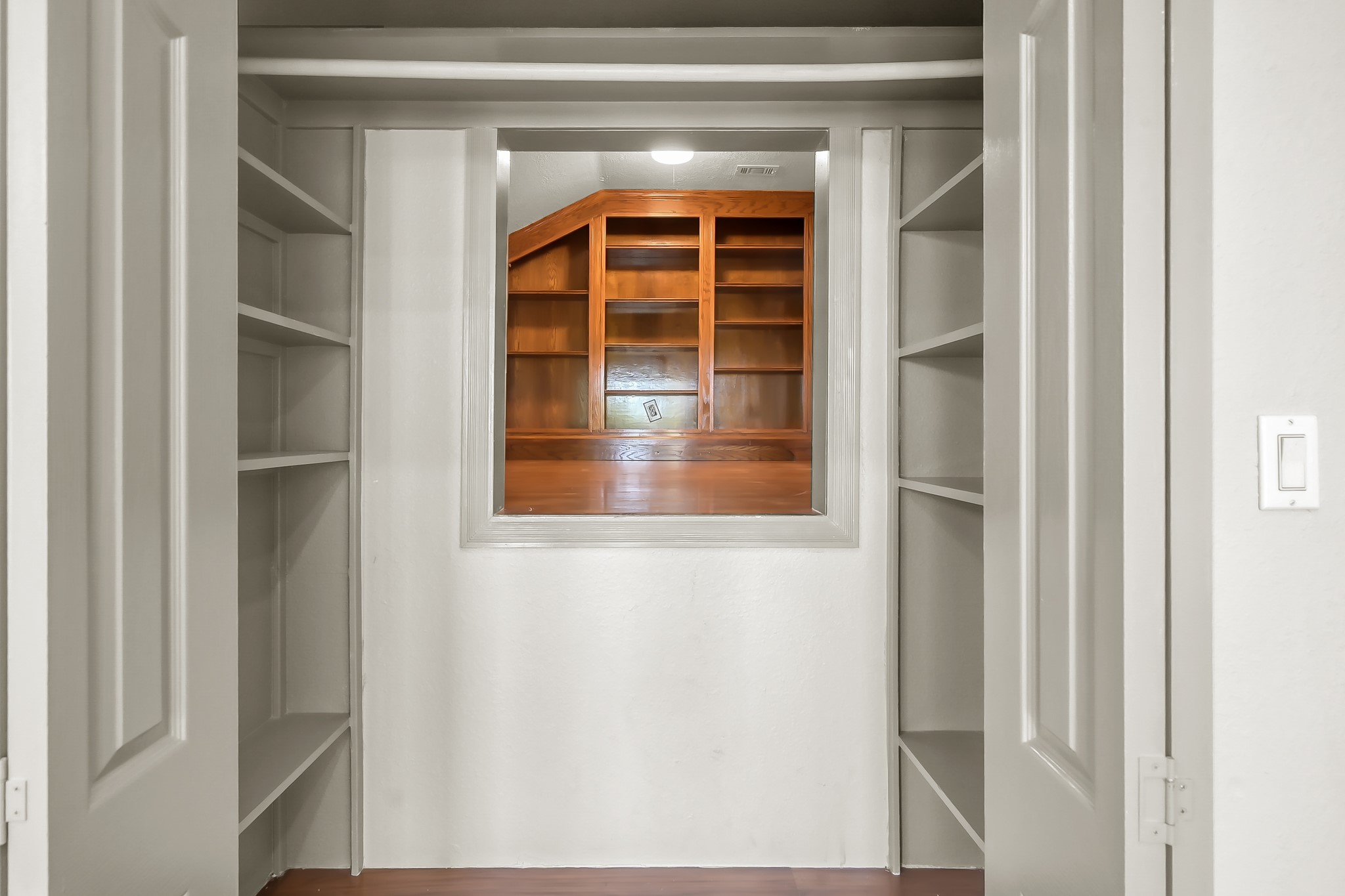 12758 Aries Loop Willis, TX 77318 - Photo 28 of 48 Inside the Closet of the Fifth Bedroom is a small Hidden Room that can be used as Storage