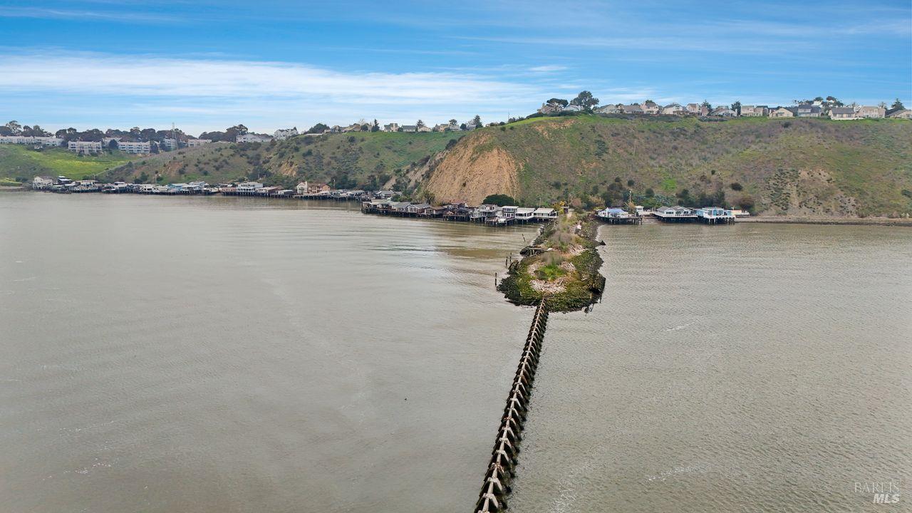 34 Sandy Beach Road Vallejo, CA 94590 - Photo 55 of 63 a view of a lake in middle of a town