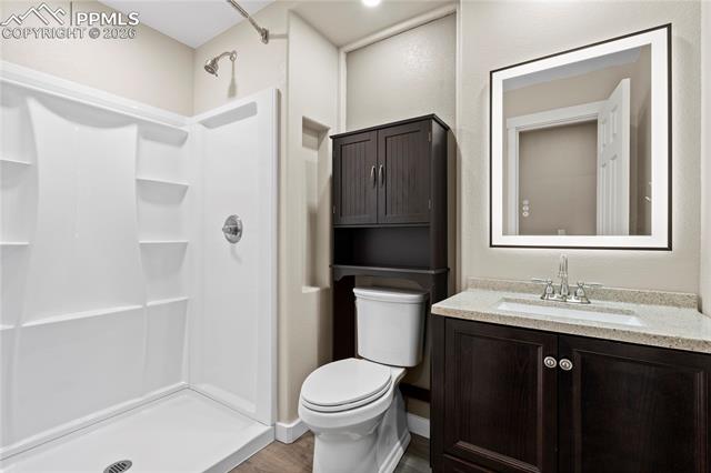 7672 Bullet Road Peyton, CO 80831 - Photo 38 of 49 Basement 3/4 Bath