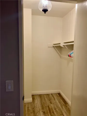 a view of walk in closet