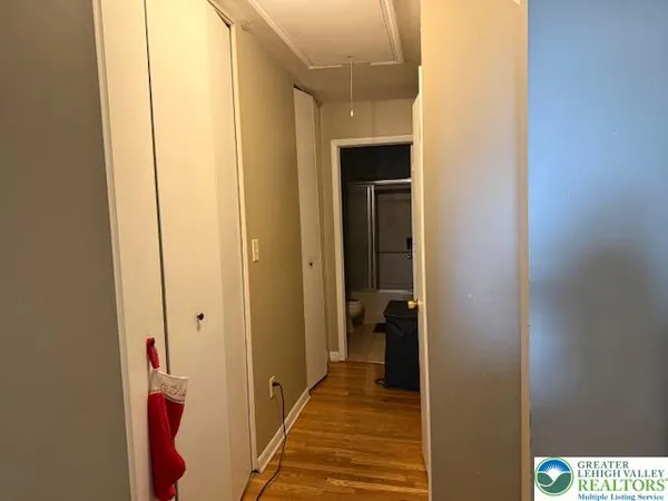 a room with storage and utility