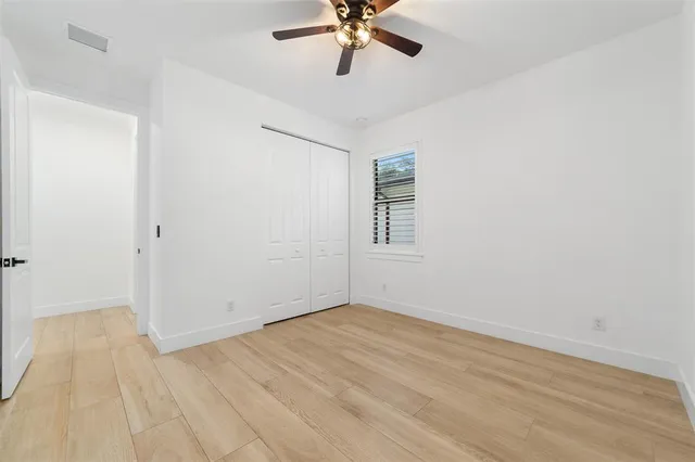 wooden floor in an empty room