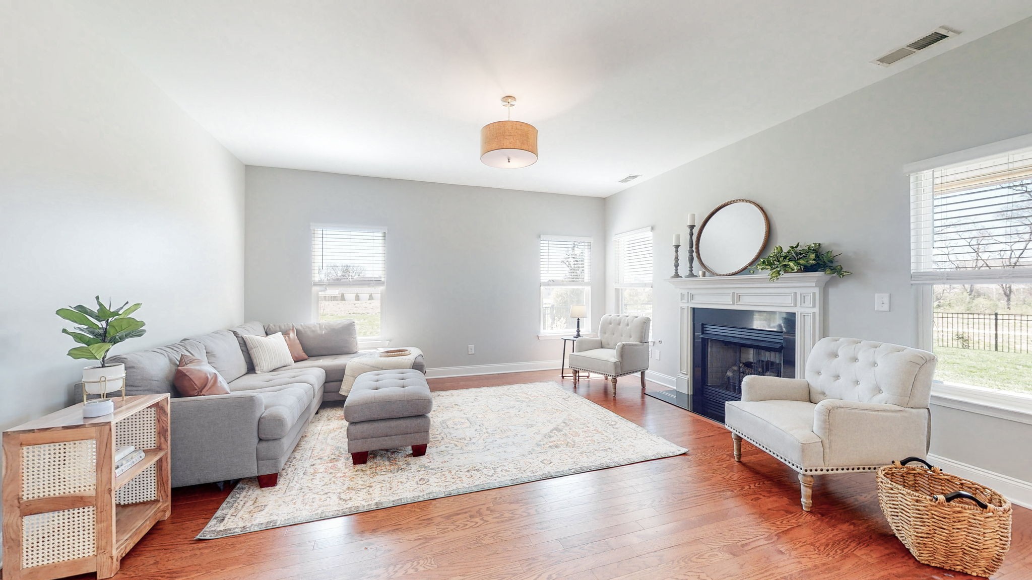 123 Monarchos Drive Gallatin, TN 37066 - Photo 11 of 55 a living room with furniture and a fireplace