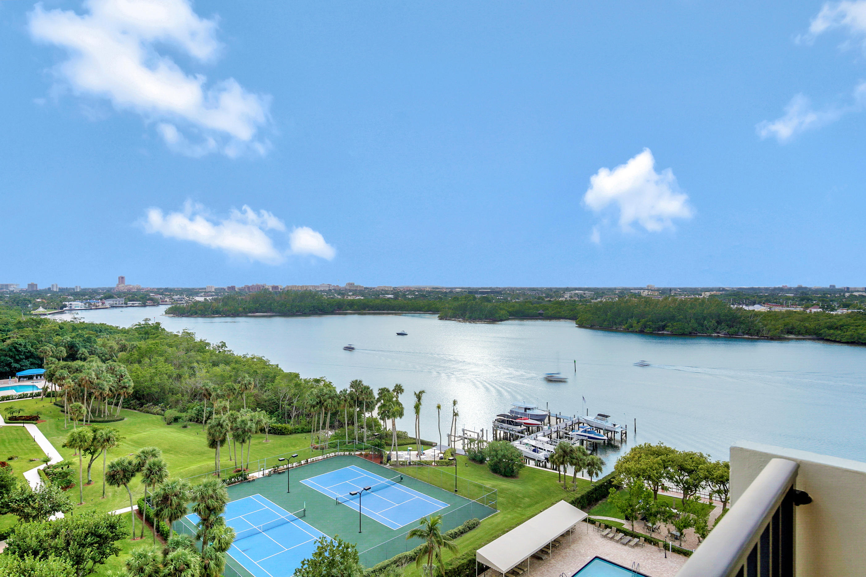 Intracoastal view from balcony