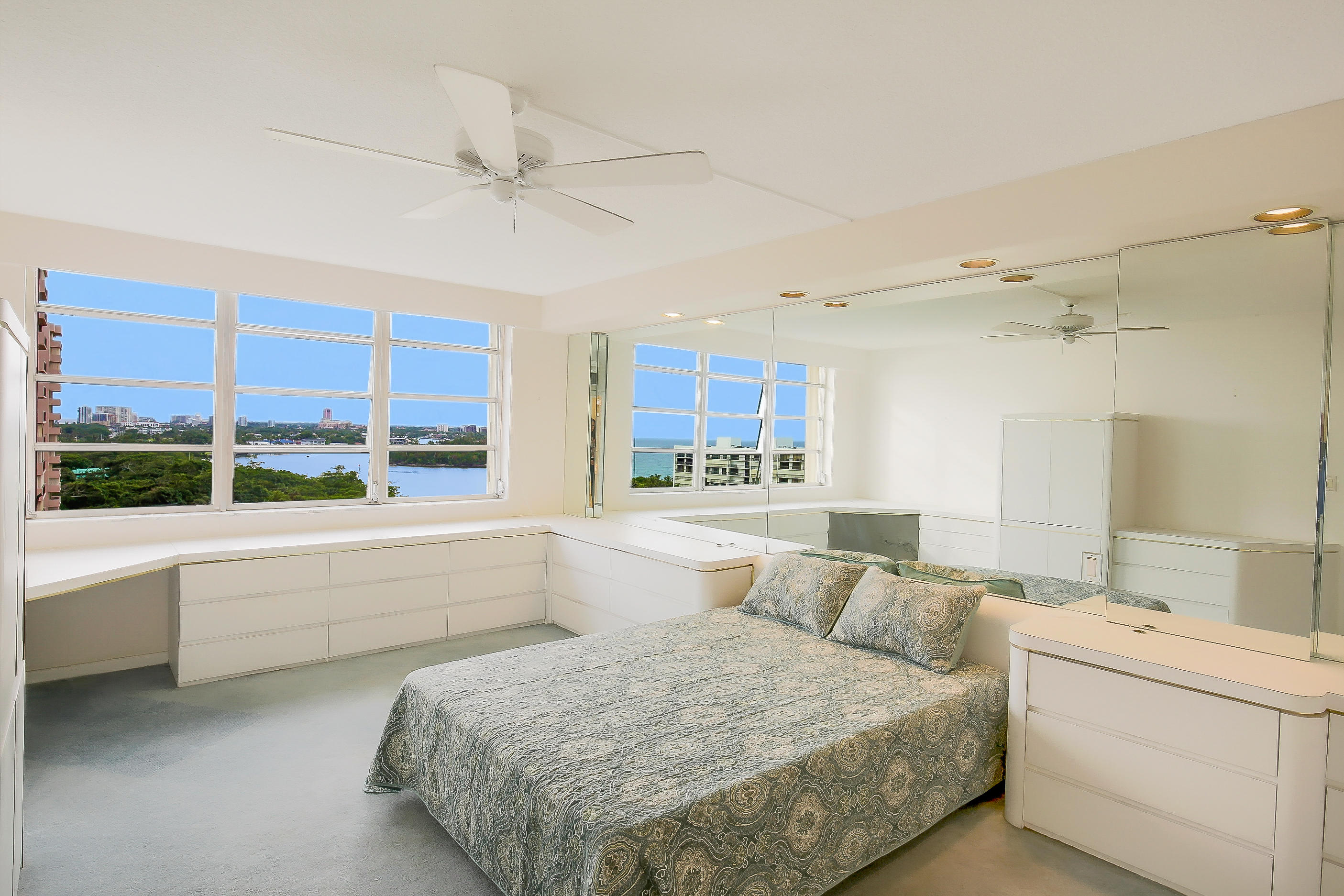2121 North Ocean Boulevard, Unit 1201W Boca Raton, FL 33431 - Photo 14 of 56 Master bedroom - great views