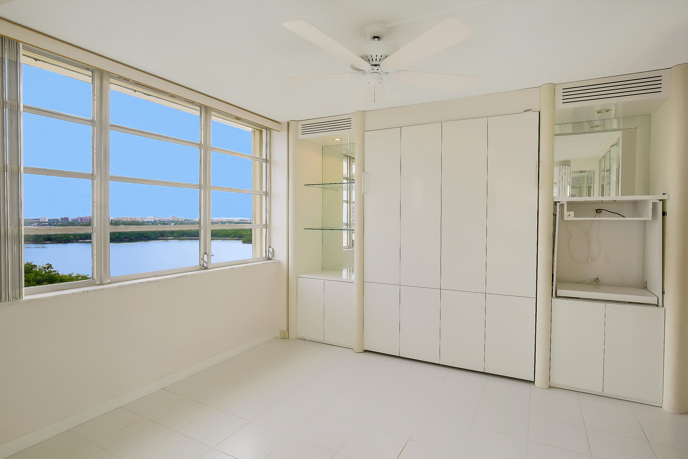 2121 North Ocean Boulevard, Unit 1201W Boca Raton, FL 33431 - Photo 17 of 56 Guest bedroom with murphy bed