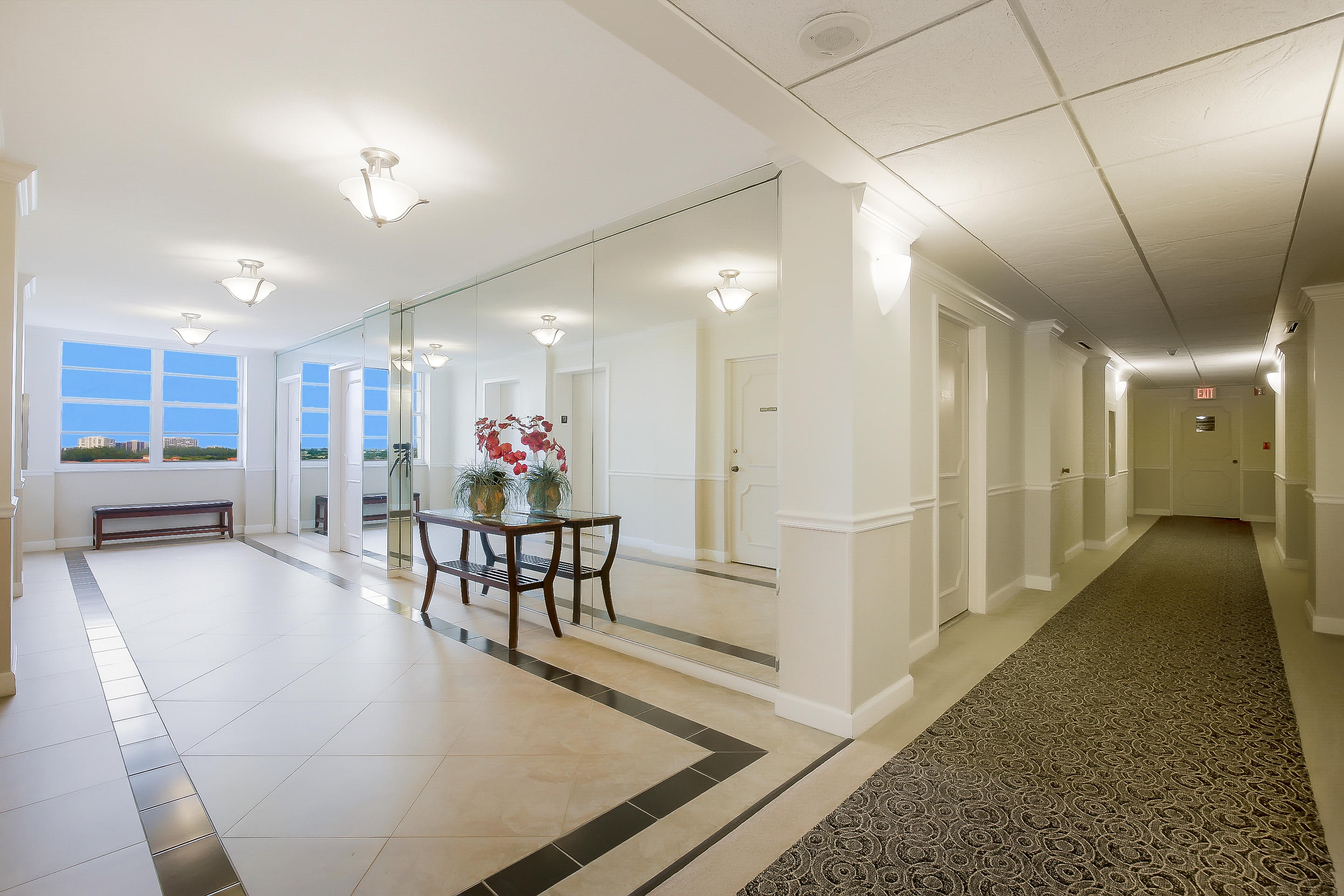 2121 North Ocean Boulevard, Unit 1201W Boca Raton, FL 33431 - Photo 20 of 56 Hall ways into unit