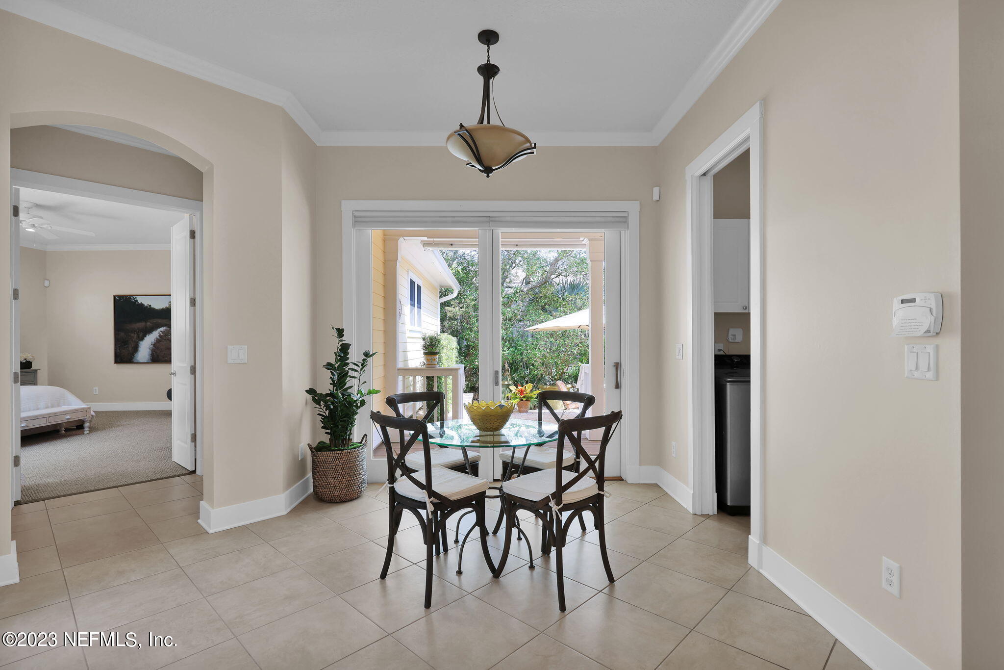 120 Istoria Drive St. Augustine, FL 32095 - Photo 32 of 90 a view of a dining room with furniture window and outside view